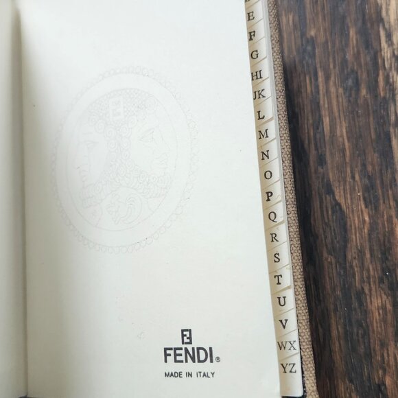 New vintage Fendi address book & box - Picture 4 of 5